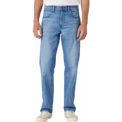 фото Джинсы wrangler, размер 34/34, голубой