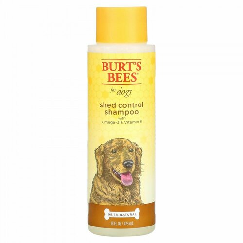 Burt&#x27; s Bees, Шампунь для собак с омега-3 и витамином E, 473 мл (16 жидк. Унций)