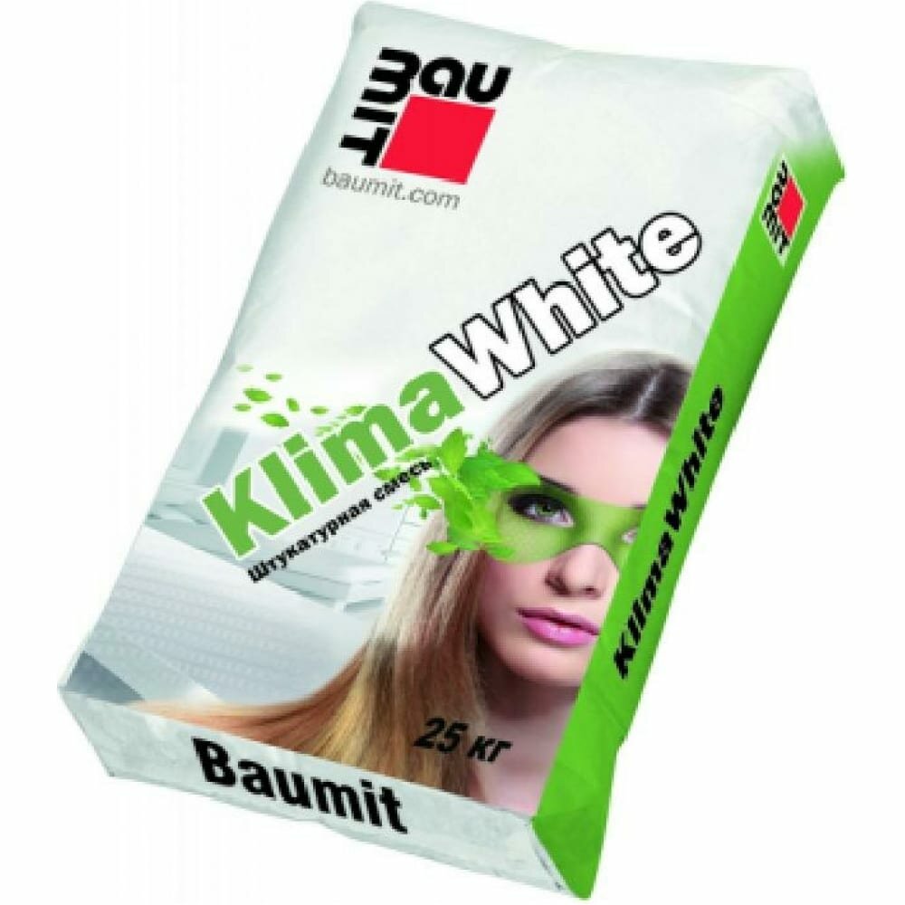 фото Штукатурная смесь Baumit KlimaWhite