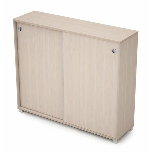 Шкаф-купе для документов средний удлиненный (без замка) AVANCE ALSAV 6ШК.014 Шамони светлый 1437*400*1205