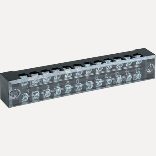 Изображение товара Клеммный терминал EKF до 1,5 мм2 15A 12 клеммных пар 50 шт PROxima tb-1512