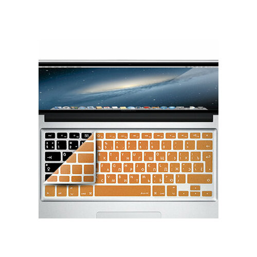 Luxa2 Накладка для клавиатуры MacBook Pro 13/15/17 RUS/ENG Luxa2 K1 Color Keyboard Protector Orange оранжевая LHA0072-H