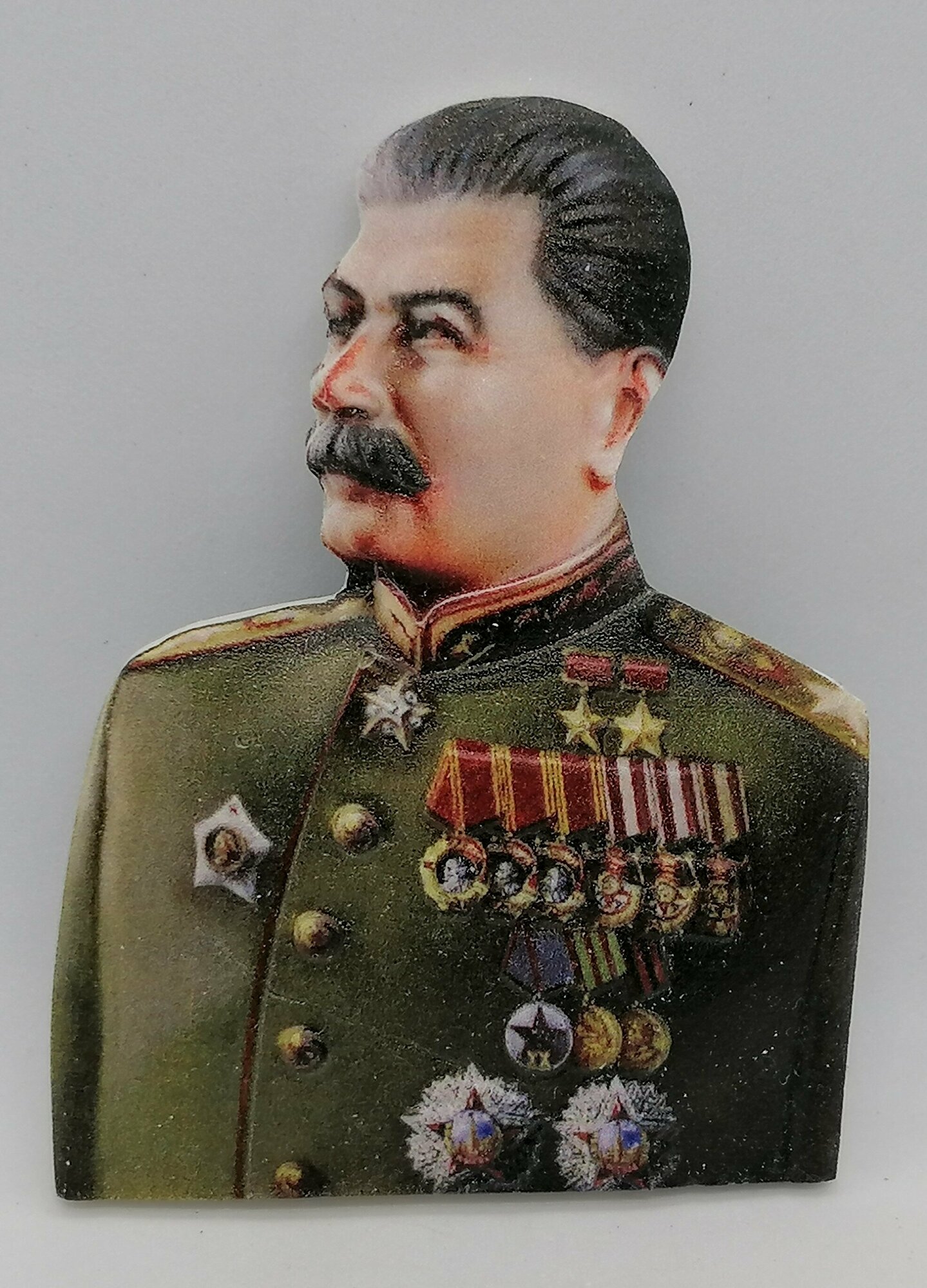Магнит рельефный "И. В. Сталин"