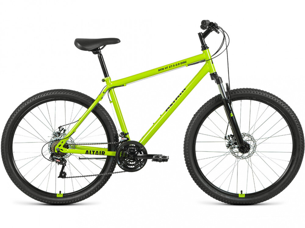 ALTAIR Велосипед ALTAIR MTB HT 27,5" 2.0 disc (рама 19", темно-серый/черный)