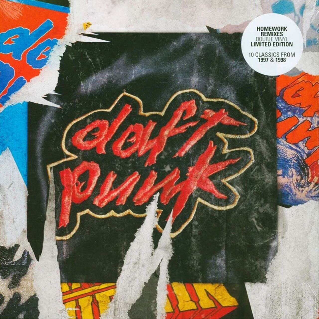 Daft Punk Homework Виниловая пластинка Parlophone - фото №16