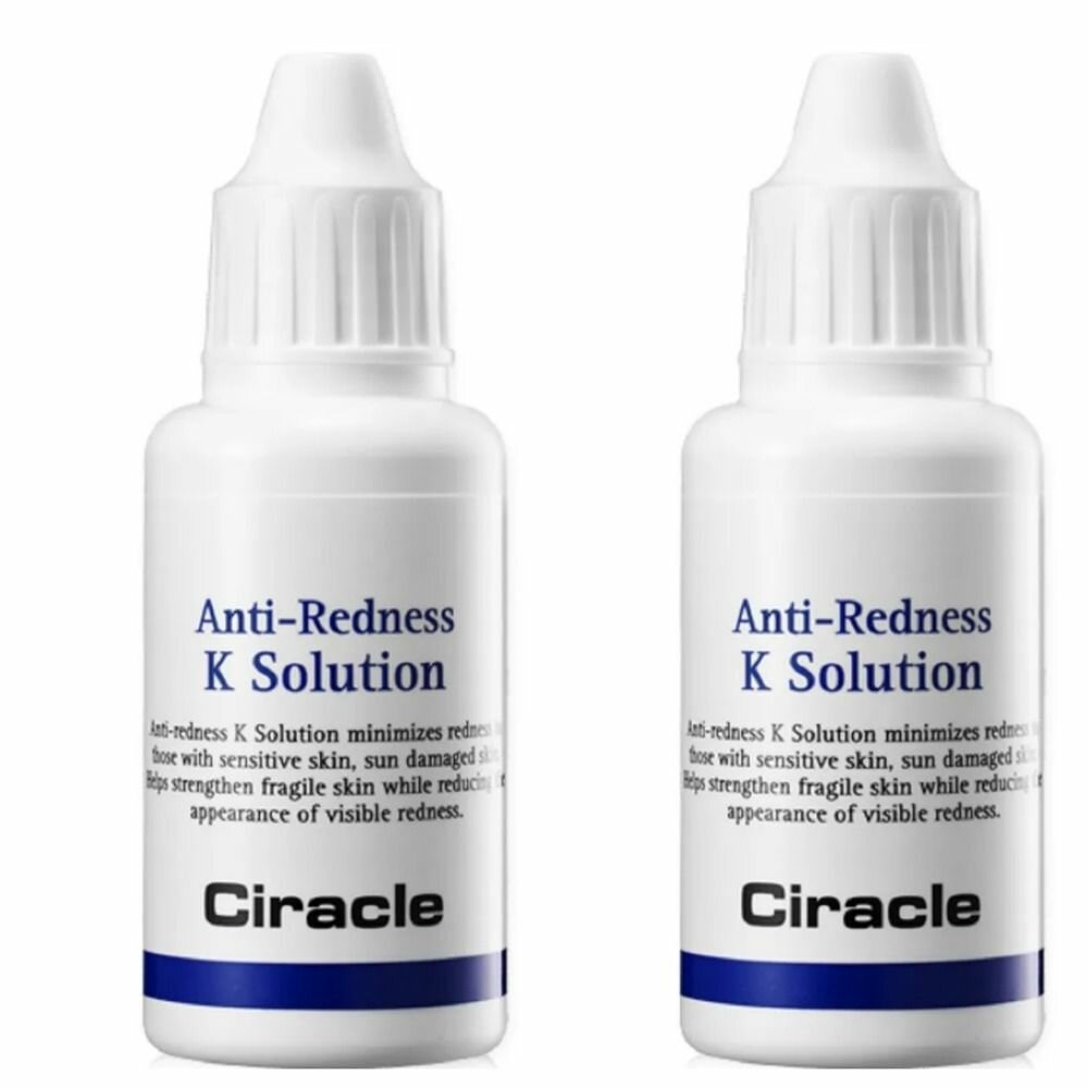 Ciracle Тонер для лица против покраснений с витамином К Anti-Redness K Solution, 30 мл, 2 шт