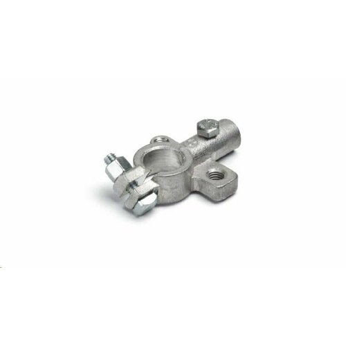 Клеммы аккумулятора /латунь/ литые + , болтовое соединение, под провод сеч. 25 мм2, м8+м6