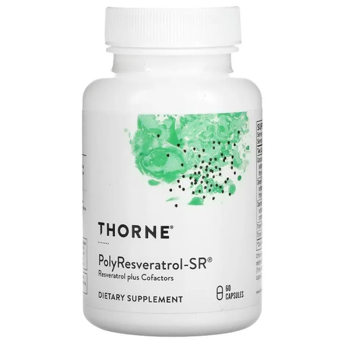 Thorne, PolyResveratrol-SR, 60 капсул