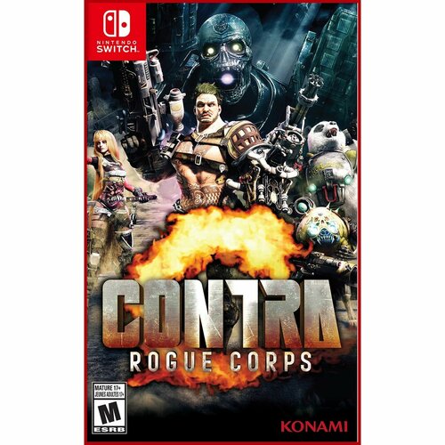 Игра Contra: Rogue Corps (Nintendo Switch) виниловая пластинка konami kukeiha club contra iii the alien wars ost lp