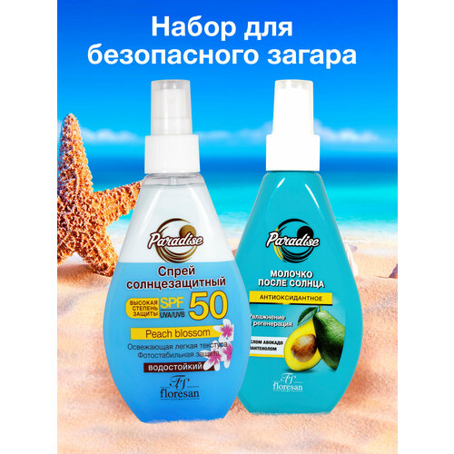 Floresan Солнцезащитный Спрей SPF 50 + Молочко После Солнца