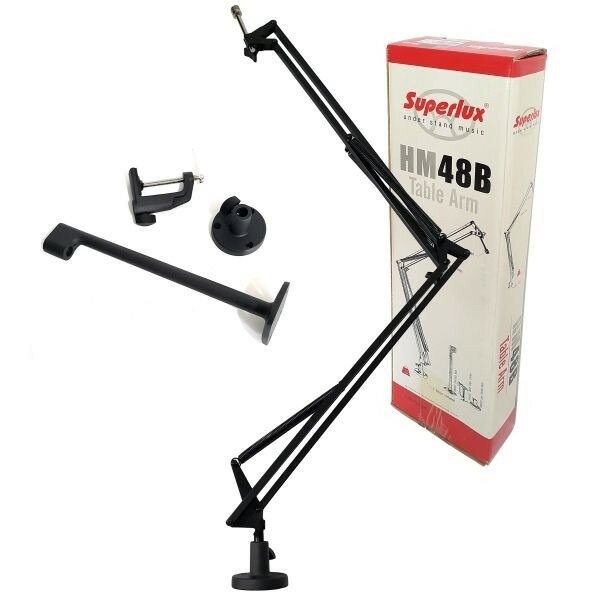 Микрофонная стойка пантограф SUPERLUX HM48B — фото 1