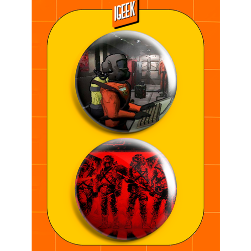 Набор магнитов Lethal company 58мм 317₽