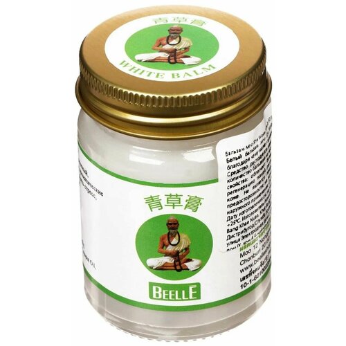 Бальзам Тайский массажный, Белый, Mho Shee Woke, 50 г