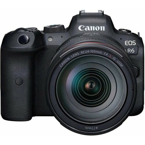 Фотоаппарат CANON EOS R6 rf 24 -105mm f4 IS USM черный 34899900₽