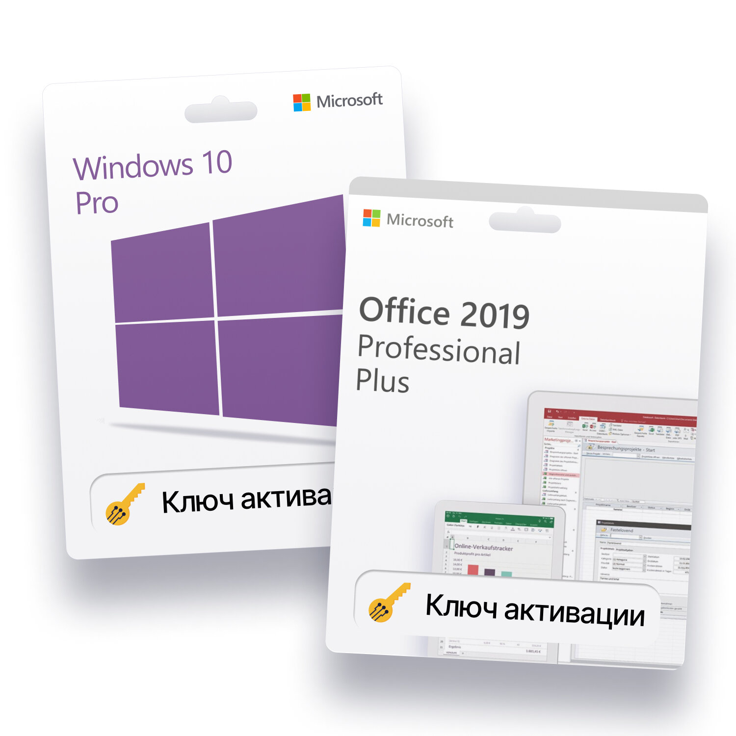 Microsoft Windows 10 Pro + Office 2019 Pro Plus