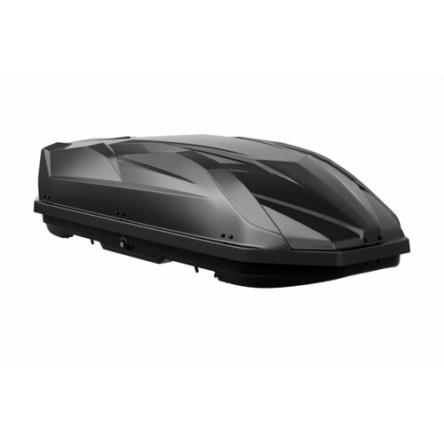 Багажный бокс на крышу CYBORT ENZO Exclusive (краб), чёрный metallic 186X86X46