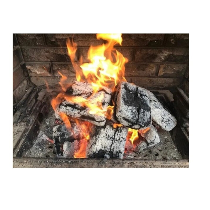 фото Топливные брикеты Берёзовая пыль + опил (12 шт/уп)