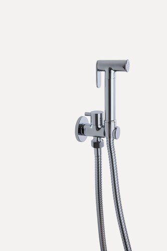 Изображение товара Смеситель с гигиеническим душем Frap F7501 на одну воду, хром