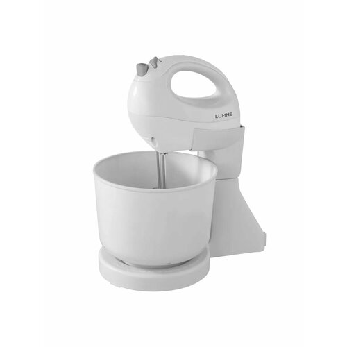 Миксер кухонный стационарный с чашей с насадками 1000Вт 1738₽