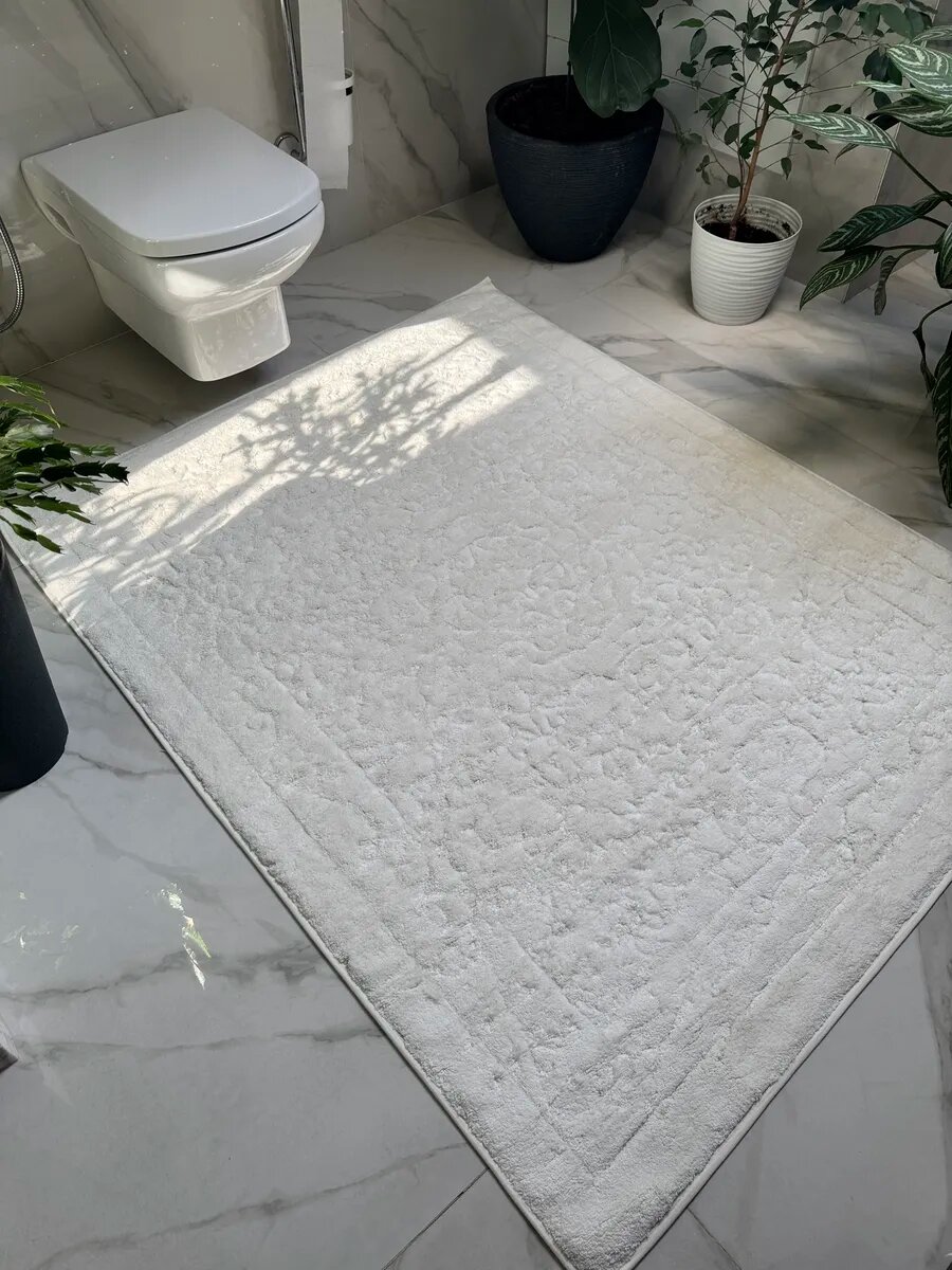 Коврик для ванной Natali's Carpets хлопок/полиэстер 100x150см