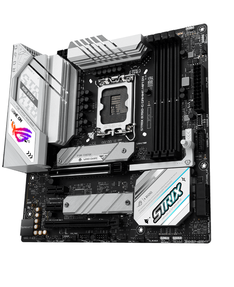 Игровая Материнская плата ASUS ROG STRIX B760-G GAMING WIFI D4 Retail