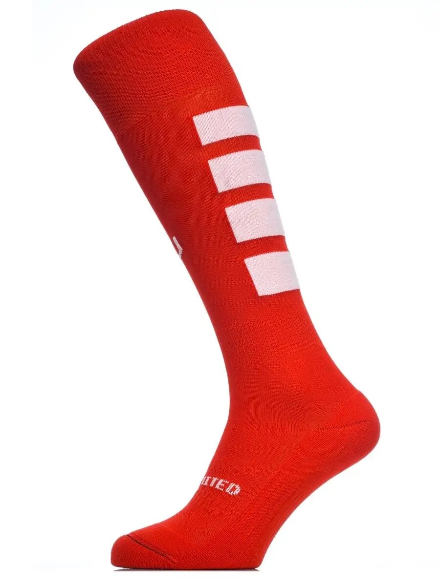 Гетры спортивные POV TRIC Базовая коллекция, размер 35-38, красный — фото 1