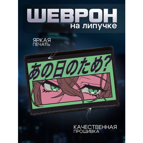 Шеврон на липучке нашивка Японский стиль ждм 329₽
