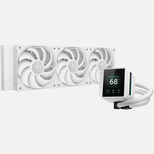 Изображение товара СВО для процессора Deepcool MYSTIQUE 360 WH (R-LX360-WHDSNMP-G-1)