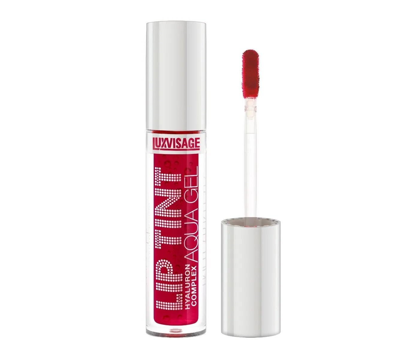 Тинт для губ Lip Tint Aqua Gel Hyaluron Complex, с гиалуроновым комплексом, тон 02, 3,5 г, LUXVISAGE