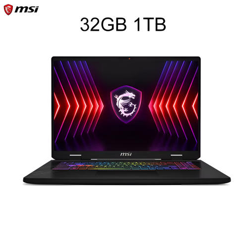 Ноутбук MSI Crosshair 17 HX Core i7-14700HX RTX 4060 32GB DDR5 1TB SSD 17 25K IPS 240Hz Windows 11 RU клавиатура 177720₽