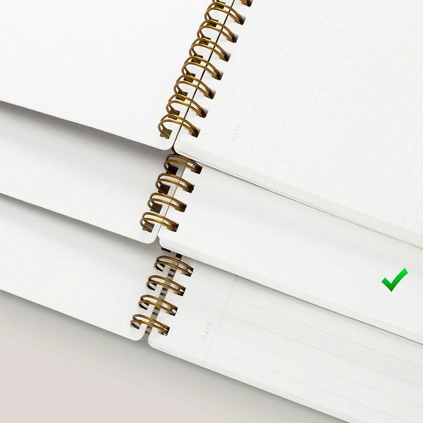 The Notebook Blank Blossom Pink Блокнот — фото 1