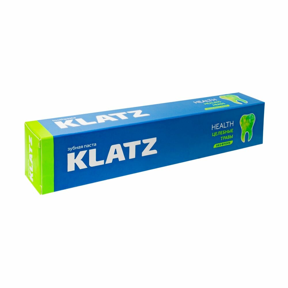Зубная паста Klatz Health Целебные травы 75мл - фото №6