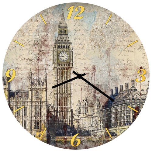 фото Svs настенные часы svs 4002266 лондон винтаж