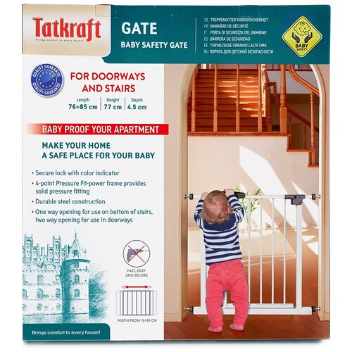 Ворота для детской безопасности Tatkraft GATE