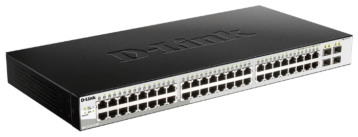 Коммутатор D-Link DGS-1210-52/ME/B1A 48G 4SFP управляемый