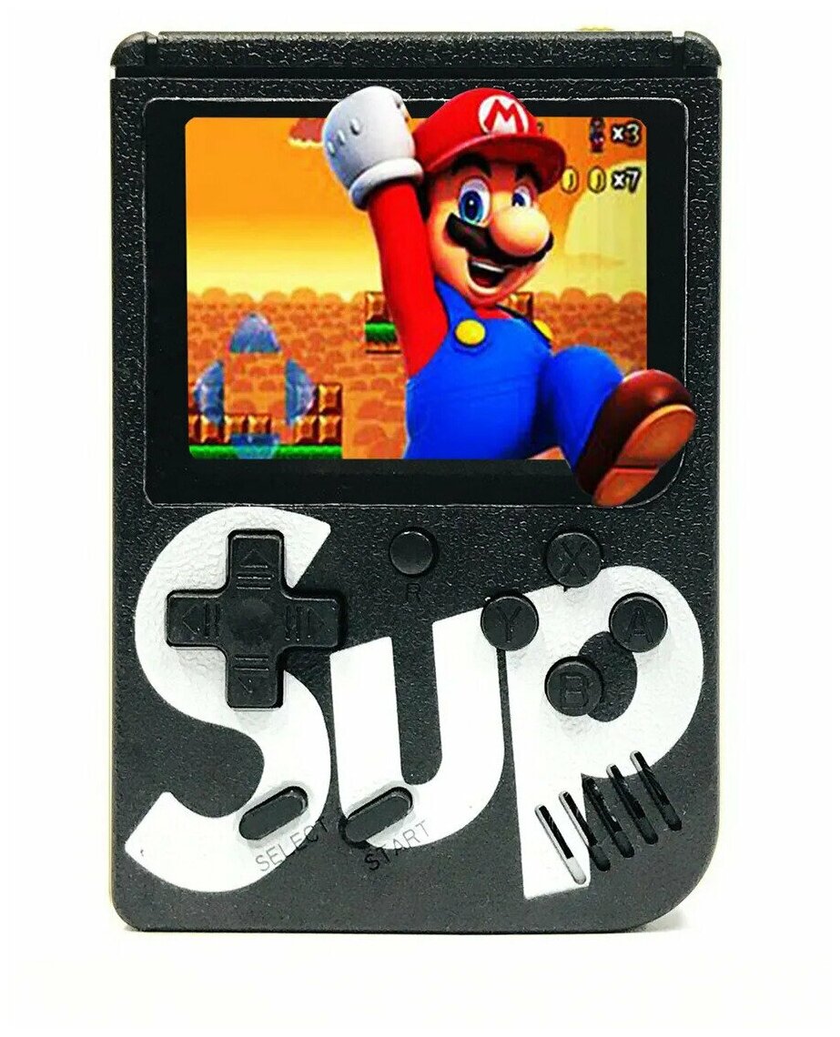 Портативная игровая приставка SUP GAME BOX PLUS 400 в 1, черный/Игровая консоль/игровая приставка