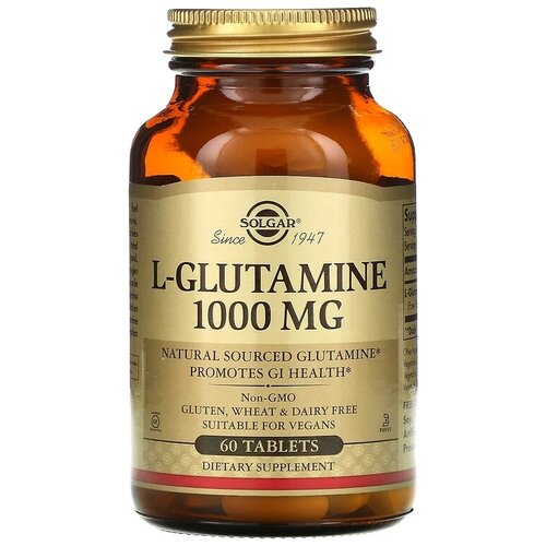 Solgar L-Glutamine таб., 1000 мг, 60 шт.