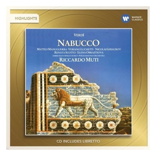 Компакт-Диски, Provident Label Group Classic, MUTI, RICCARDO - NABUCCO (CD)