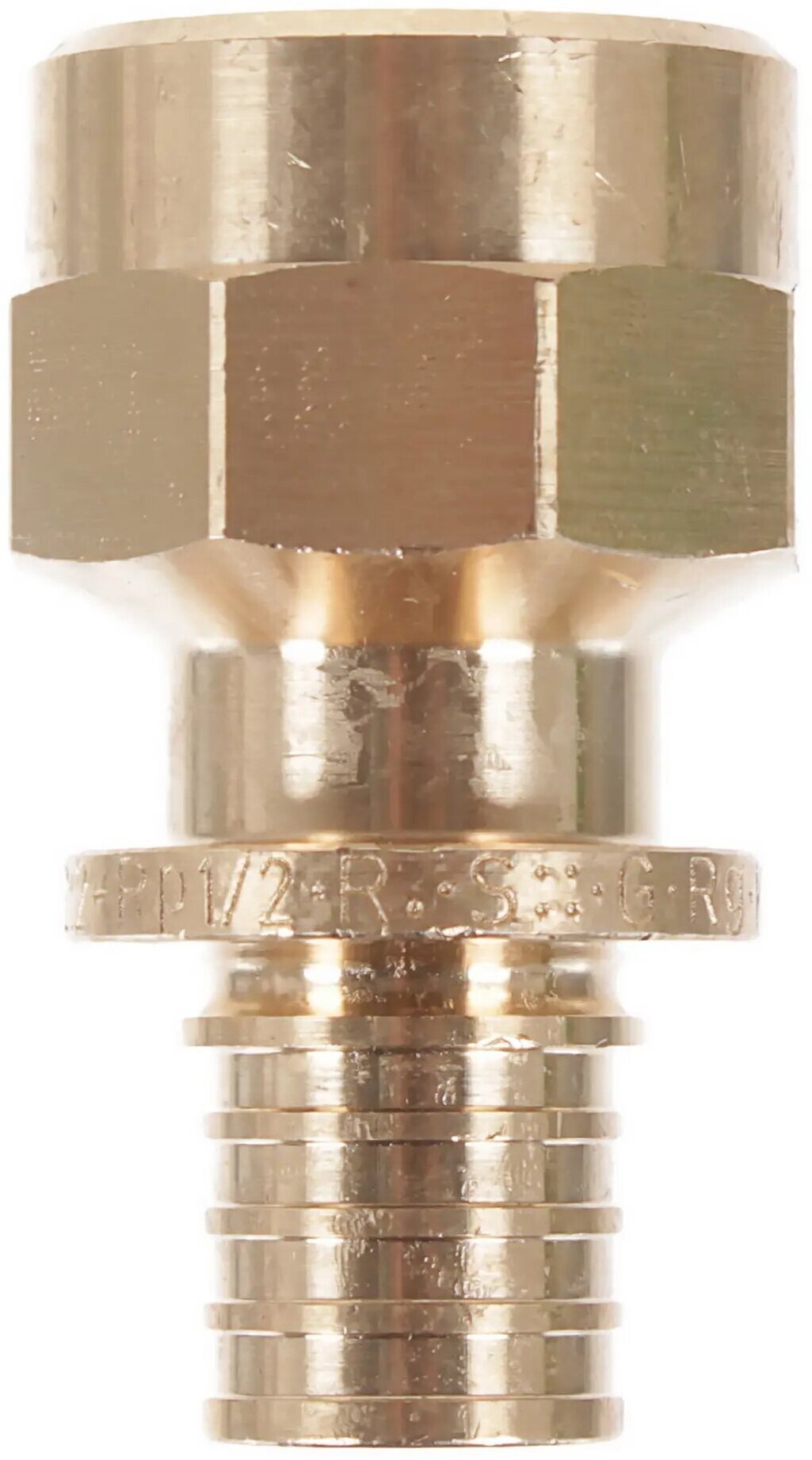 Соединитель Rehau 16 мм х 1/2" внутренняя резьба, бронза 456327 - фотография № 2
