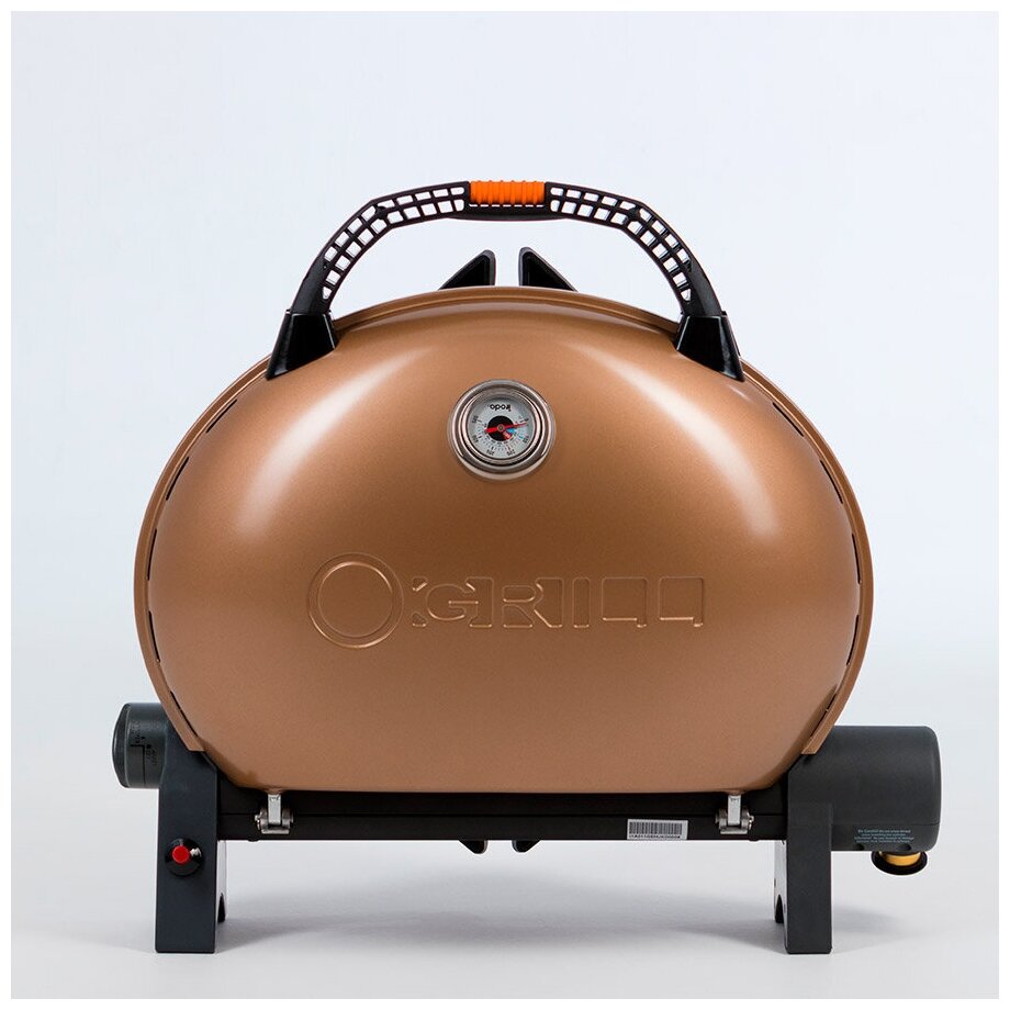 Газовый гриль O-GRILL 500MT gold (золотой) - фотография № 1