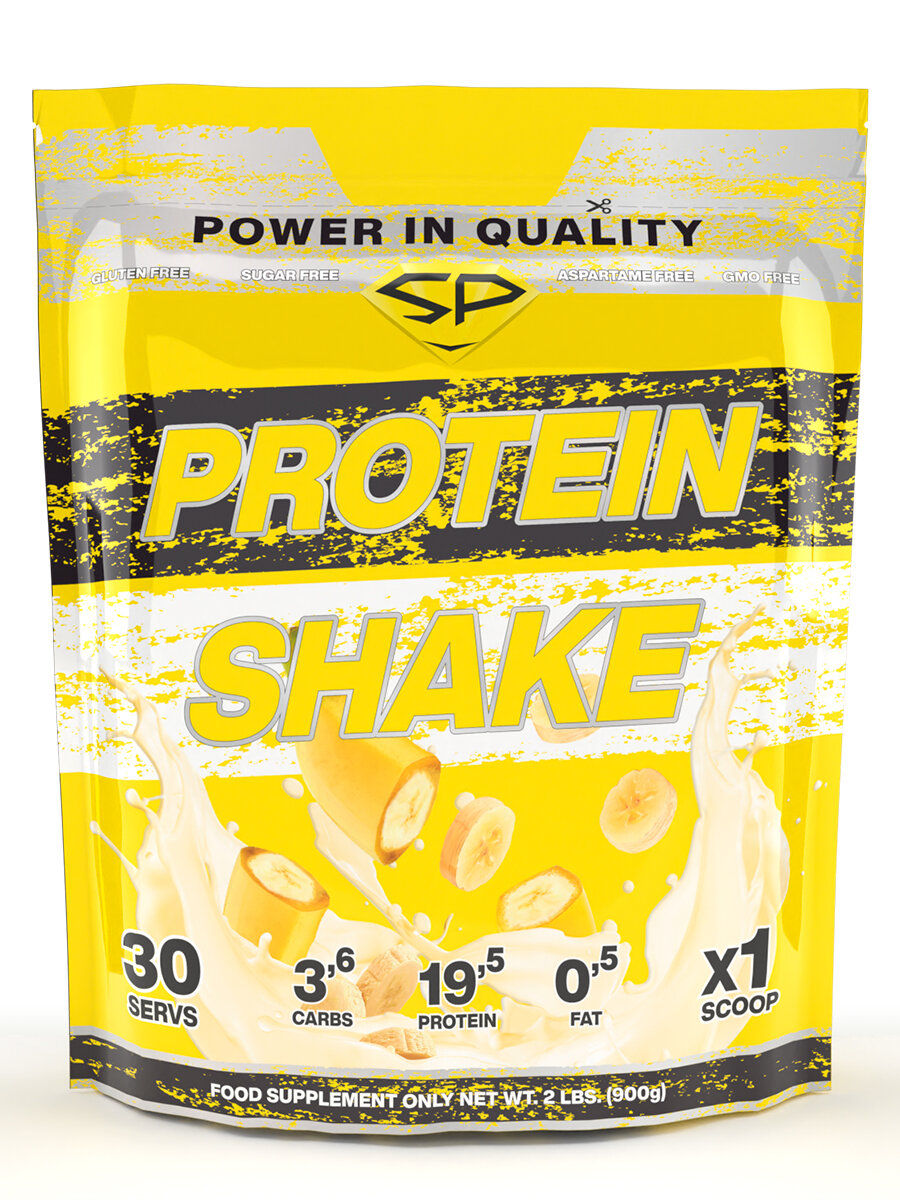 STEEL POWER Protein Shake (900 грамм) (Банан)