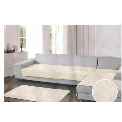 Дивандек накидка на диван чехол на диван прорезиненный (не скользящий), 3 предмета: 90*150-2шт, 90*210 1 шт..