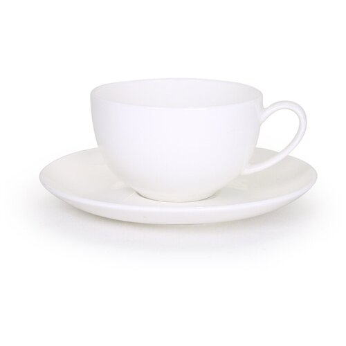 Чайная пара Классика Акку из костяного фарфора на 6 персон