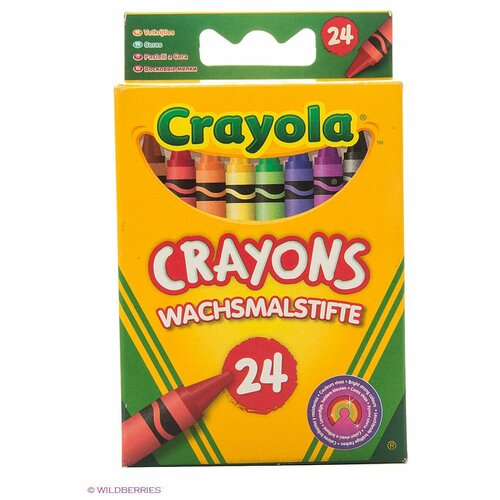 Набор Crayola, пастели разноцветные 24 шт.