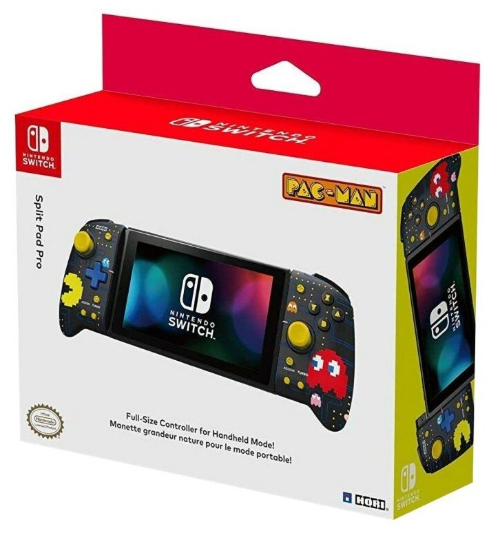 Контроллеры Hori Split Pad Pro для Nintendo Switch Pac-Man Limited Edition NSW-302U