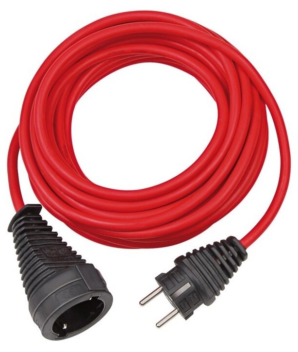 Удлинитель 10 м Brennenstuhl Quality Extension Cable, красный 1167460