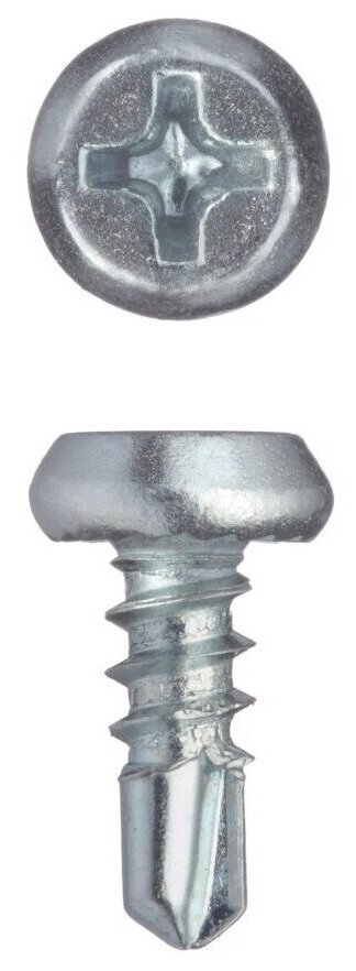 Саморез "Клоп" 3,5х11 мм, (1кг/1000шт) со сверлом оцинкованный