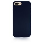 Чехол накладка iPhone 7/8 Plus Gurdini Soft Lux (15) темно синий - изображение