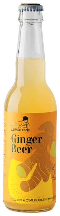 Натуральный имбирный лимонад / Lemonardo Ginger Beer, 330мл. - фотография № 5