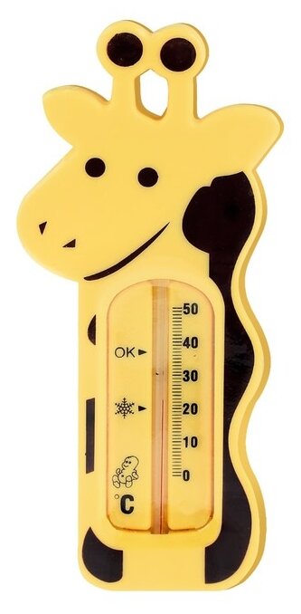 Крошка Я Термометр для ванной «Жирафик»